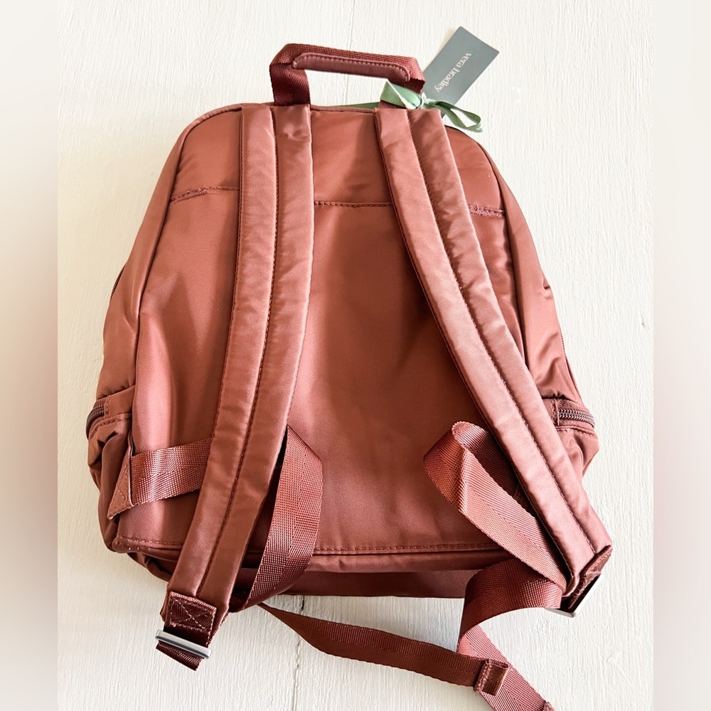NWT: Vera Bradley Nylon Chancery Backpack in Cinnamon - Picture 8 of 9